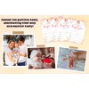 Baptism Invitations, Blush Pink Floral Bautizo Invitations With Envelopes For