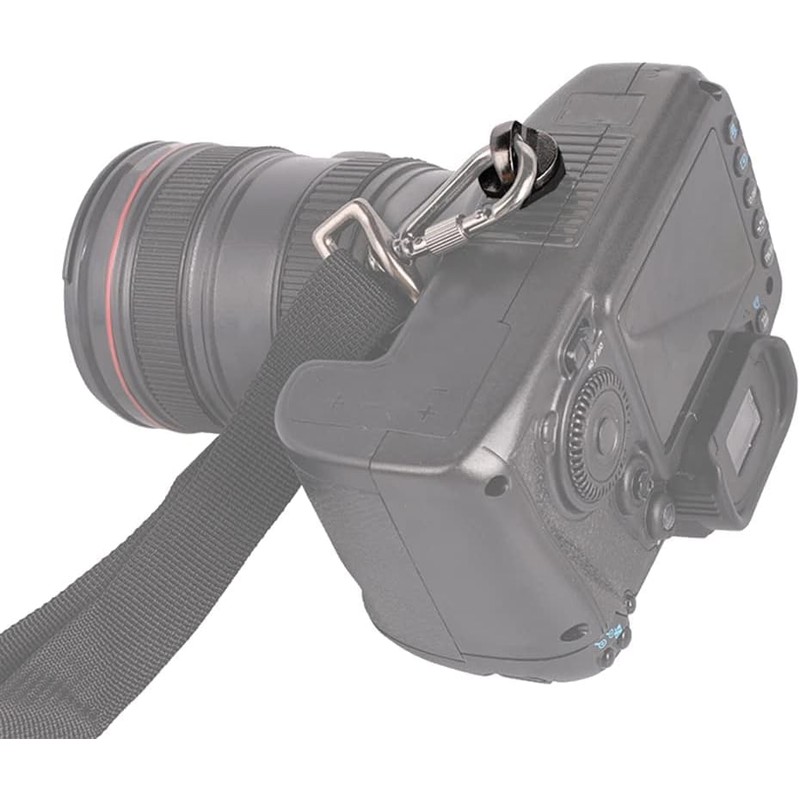 Camera sutorappuadaputa- Carabiner with 1/Tripod Screw for