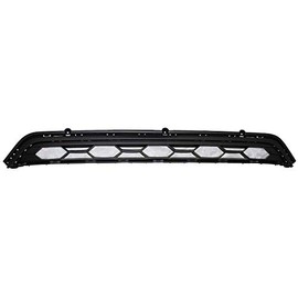 2018-2019 Volkswagen Tiguan Front Lower Bumper Cover Grille; Textured-Black; Without Park Sensor; Made Of Pp Plastic Partslink VW1036143