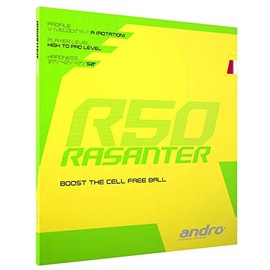 ANDRO Rasanter R50 Table Tennis Rubber Black 2.3