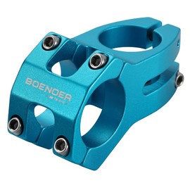 Boenoea 31.8 Cycling Stem 35mm 45mm Bike Stems Aluminum Alloy Mountain Bike Short Handlebar Stem for Road Bike MTB BMX Fixie Gear