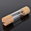 Manual Pepper Grinder Multifunctional Efficient Grinding Oak Patchwork Acrylic Pepper