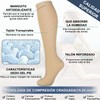 Calcetines de Compresión Mujer y Hombre, 4 Pares Medias Compresión
