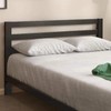 Simple Modern Bedframe: Ol' Reliable - Size: Black Full, Ships