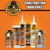 Gorilla Heavy Duty Construction Adhesive, White Glue, 7 Ounce Squeeze
