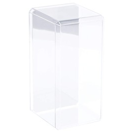 Pioneer Plastics 094C Clear Plastic Display Case for 1:24 Scale Cars, 9" W x 4.125" D x 4.375" H (Mailer Box), Pack of 3