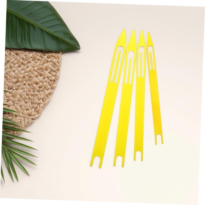 KICHOUSE Professional Net Mending Tools Set 40pcs Plastic Weaving Shuttles