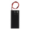 DIANN 4pcs 9V Battery Holder with ON/Off Switch 9V Battery