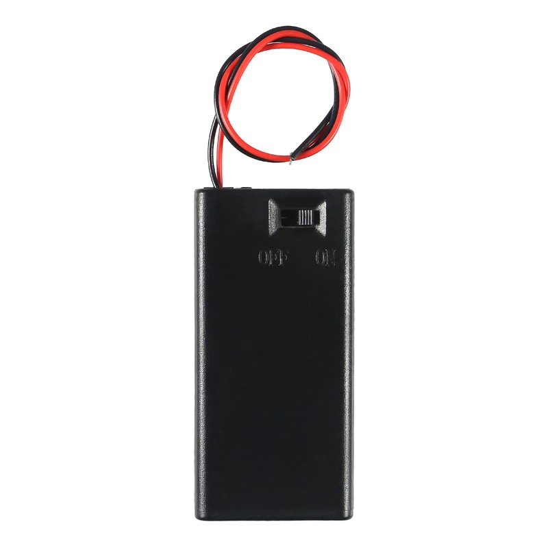 DIANN 4pcs 9V Battery Holder with ON/Off Switch 9V Battery