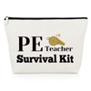 PE Teacher Gifts Appreciation Gifts for PE Coach Makeup Bag