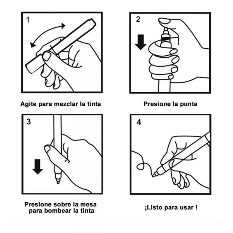 Paint Plumon Marcador Letras Para Llantas Moto Carro Llanta