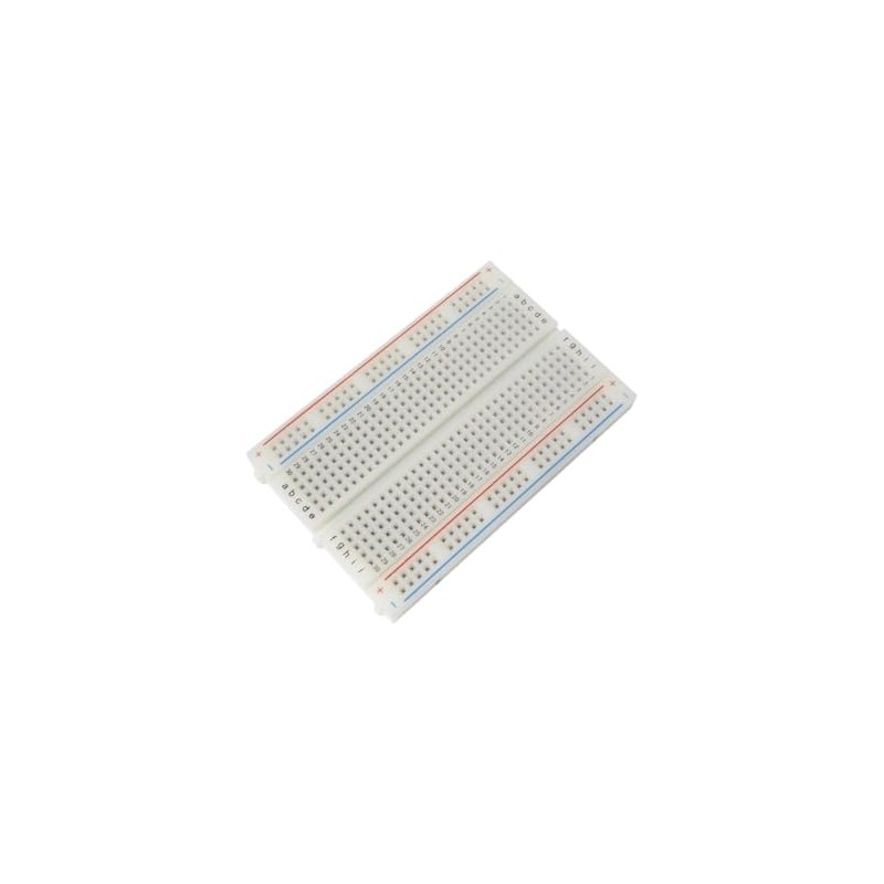 MV ELECTRONICA PROTOBOARD BREADBOARD 400 Puntos Blanca