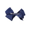4 Inch Grosgrain Hair Bow for Girls - Navy