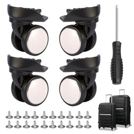 4Pack Wheels Replacement Kit Compatible With Samsonite Freeform Hardside Carry-On Luggage (Spinner Compatible Only With Samsonite Freeform Series)