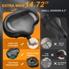 Bike Seat Noseless Wide Comfort Men Women Bicycle Saddle for