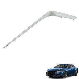 Nurniacl Chrome Mesh Grille Molding Right Side Insert Trim Replacement for 2023 2024 Altima