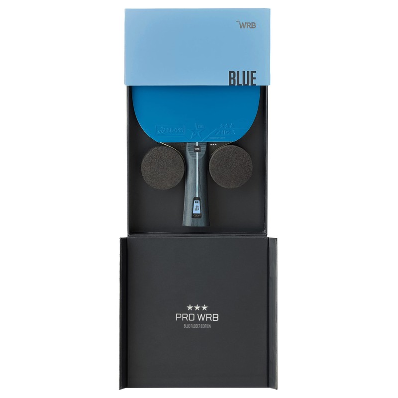 STIGA Table Tennis Bat Pro WRB Blue Edition - 3-Star