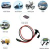 10AWG SAE Cable,SAE to SAE Solar Weatherproof Socket Sidewall Port,SAE
