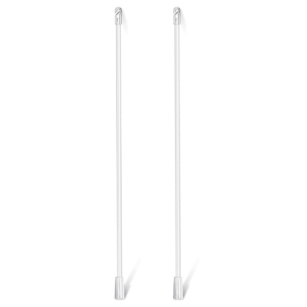 2pcs Blind Wand for Window Blinds,Vertical Blinds Replacement Stick Clear