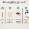 Pack of 5 Natural Siwaks + 1 Case - Natural