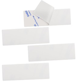 4 Pcs Horizontal Blind Repair Tabs Mini Blind Slat Repair Kit Horizontal Blinds Replacement Slats White Blind Fixers for Horizontal Blinds (1" W x 3" L)