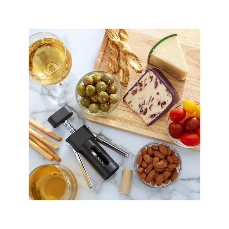 KitchenAid - Winged Corkscrew (Black, 6.6")