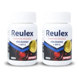 2 Pack Supervits Reulex Msm Y Colageno 20 Capsulas 2pack Sin Sabor                                                                                    