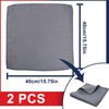 Ynkkvre 2 x Absorbent Waffle Cloth for Car Windows and