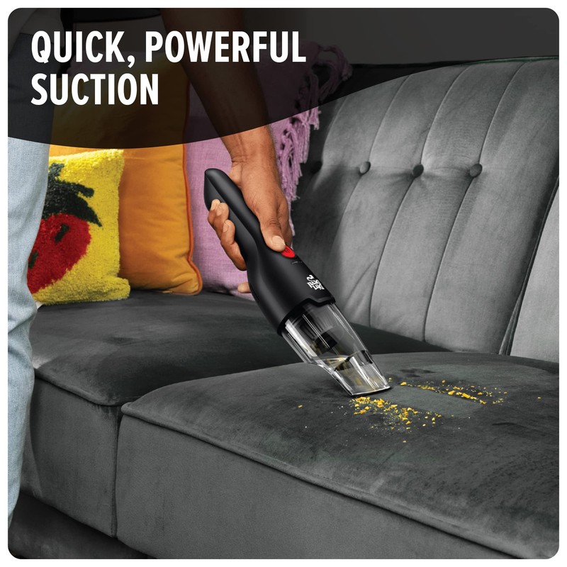 Dirt Devil Grab and Go+ 8V Cordless Handheld Vacuum Cleaner,