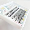 Kagonekodo Partial False Eyelashes (Black, Base Bundle Type, 0.3 -