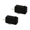 (2 Pack) EXP497 Microwave Secondary Door Switch (Normally Open) Replaces