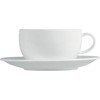 Plato White Teacup