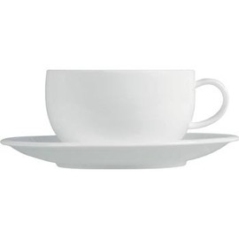 Plato White Teacup