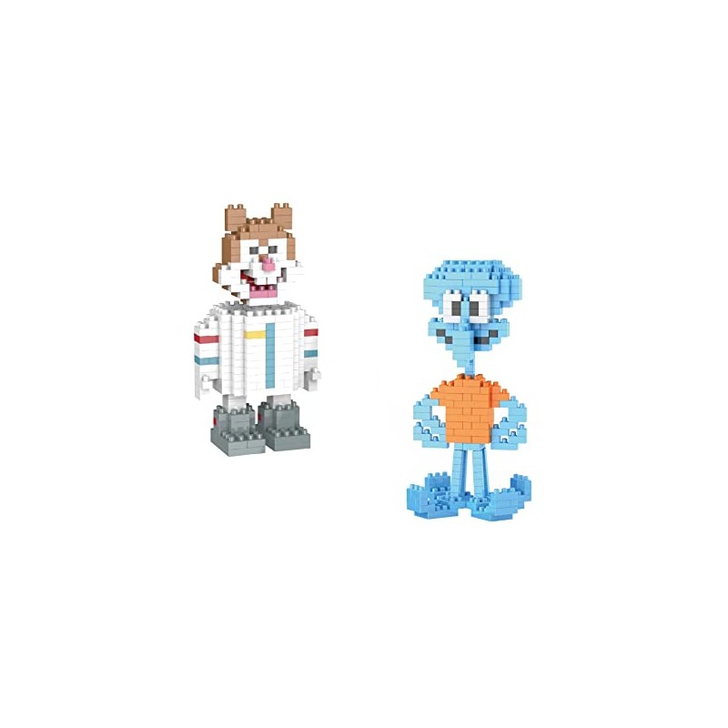 EBTY DREAMS Inc. - Set of 2 Squidward, Sandy Cheeks