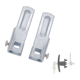 QZATTCAEN Steel T-Handle Cam, Locking cam for use with T Handle Locks 2Pcs (Left&Right)