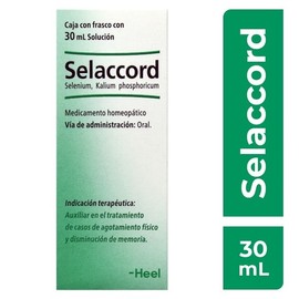Heel Selaccord Auxiliar en el Tratamiento de Casos de Agotamiento Físico y Memoria 30 ML Solución Gotero