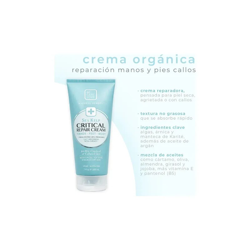 Crema Organica Bcl Spa Reparacion Manos Y Pies Callos 200