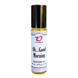 Love from Santa Barbara Oh...Good Morning Perfume Oil | .03 oz/10 ml Roll On Bottle with Organic Jojoba Oil | Made in Santa Barbara California (Oh...Good Morning)