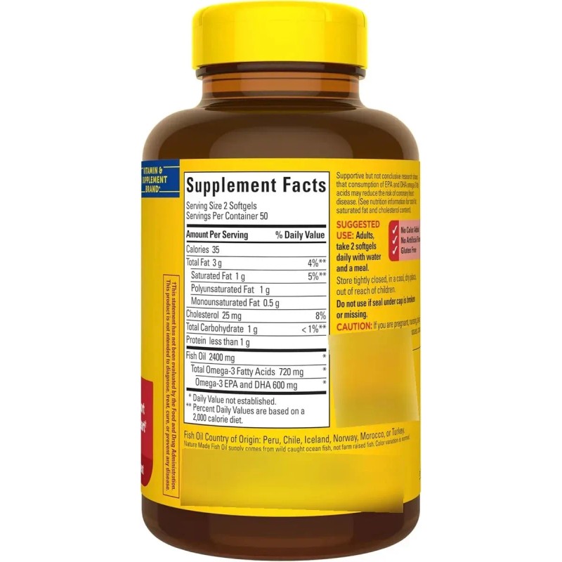 Aceite Pescado Omega Apoyo Salud Cardiovascular