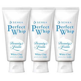 Senka Perfect White Clay Cleansing Foam 120g x 3 / 센카 퍼펙트 화이트 클레이 클렌징 폼 120g x 3