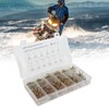420pcs Fuel Line Spring Wire Clips 10‑Size 5‑14mm Air Tube