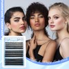 Fluffy Cluster Lashes 40D+50D+60D Individual Eyelashes 240Pcs Wispy Volume Lashes
