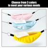 CHROMACRAFT 3-Piece Banana Shaped Hammock, Cute Pet Bed, Creative Mini