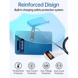 WUNIAK Charging Cable for Powate AI Voice Recorder, Magnetic USB Charging Cable USB Flexible Accessories for Powate ，（2 Pack）