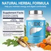 TUDCA Capsules, Pack of 120 Ultra Strength TUDCA Supplement 2000