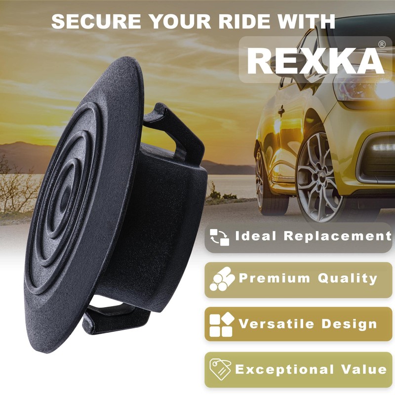 Rexka 15pcs Rocker Panel Moulding Mud Guard Retainers Clips for