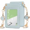 YooFa Card Holder, Vertical Pass Case, Women's, ID Card Case,