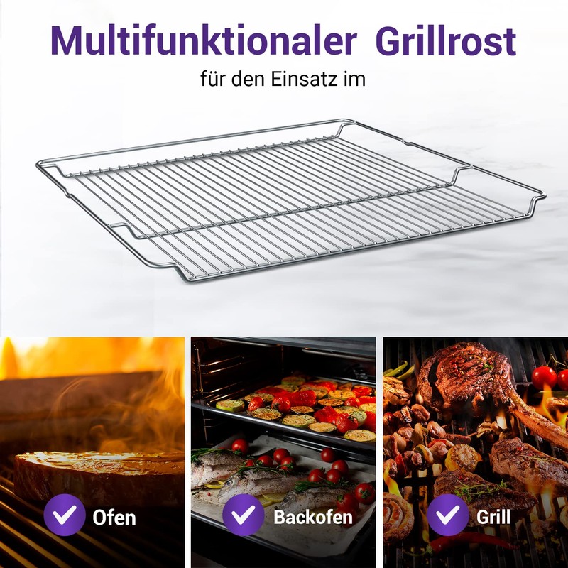 Vioks.pro Oven Grate 465 x 375 mm Replacement for Bosch