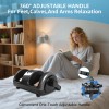 Compact Foot Massager with Heat - Improves Blood Circulation, Remote