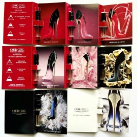 Carolina Herrera GOOD GIRL  Perfume Collection Sample Spray Vial 8pc Set